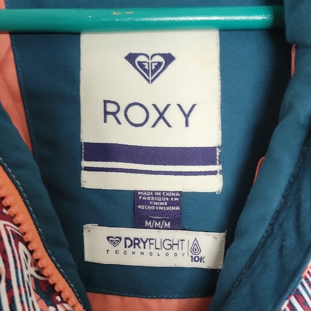 Roxy Multicolor Patterned Ski Jacket - image 2